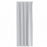Firany blackout z kółkami 2 pcs Jasnoszary 225 x 140 cm