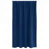 Firany blackout z kółkami 2 pcs Ciemnoniebieski 140 x 140 cm