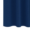 Firany blackout z kółkami 2 pcs Ciemnoniebieski 260 x 140 cm