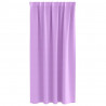 Firany blackout z kółkami 2 pcs Fioletowy 175 x 140 cm