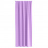 Firany blackout z kółkami 2 pcs Fioletowy 260 x 140 cm