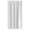 Firany blackout z kółkami 2 pcs Jasna biel 140 x 140 cm