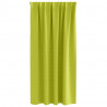 Firany blackout z kółkami 2 pcs Zielony 175 x 140 cm Poliester