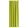 Firany blackout z kółkami 2 pcs Zielony 260 x 140 cm Poliester