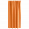 Firany blackout z kółkami 2 pcs Pomarańczowy 175 x 140 cm