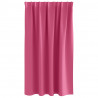 Firany blackout z kółkami 2 pcs Jasnoróżowy 140 x 140 cm