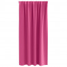 Firany blackout z kółkami 2 pcs Jasnoróżowy 175 x 140 cm