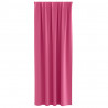 Firany blackout z kółkami 2 pcs Jasnoróżowy 245 x 140 cm