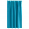 Firany blackout z kółkami 2 pcs Turkusowy 140 x 140 cm