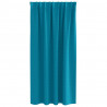 Firany blackout z kółkami 2 pcs Turkusowy 175 x 140 cm