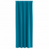 Firany blackout z kółkami 2 pcs Turkusowy 260 x 140 cm