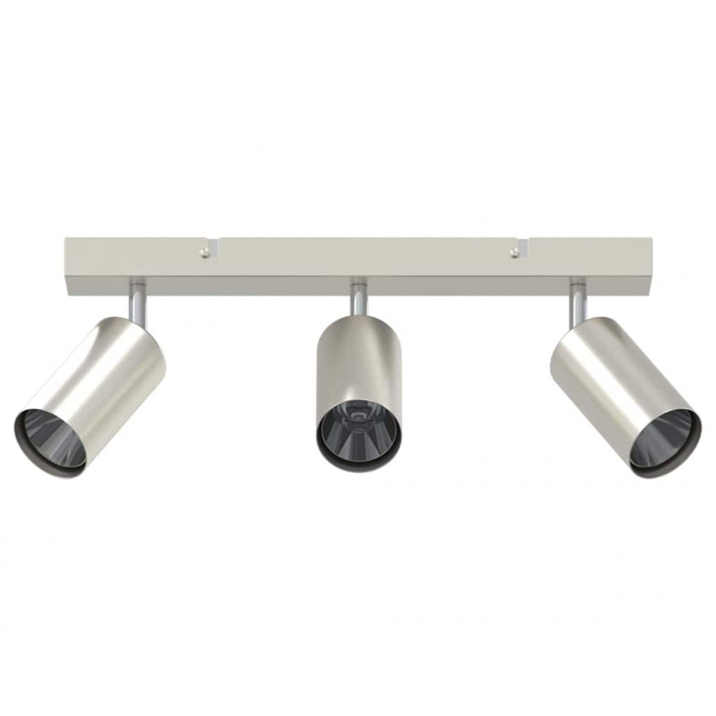 Reflektor sufitowy Z reflektorami Nikiel 38 x 6 x 16 cm Metal