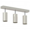 Reflektor sufitowy Z reflektorami Nikiel 38 x 6 x 16 cm Metal