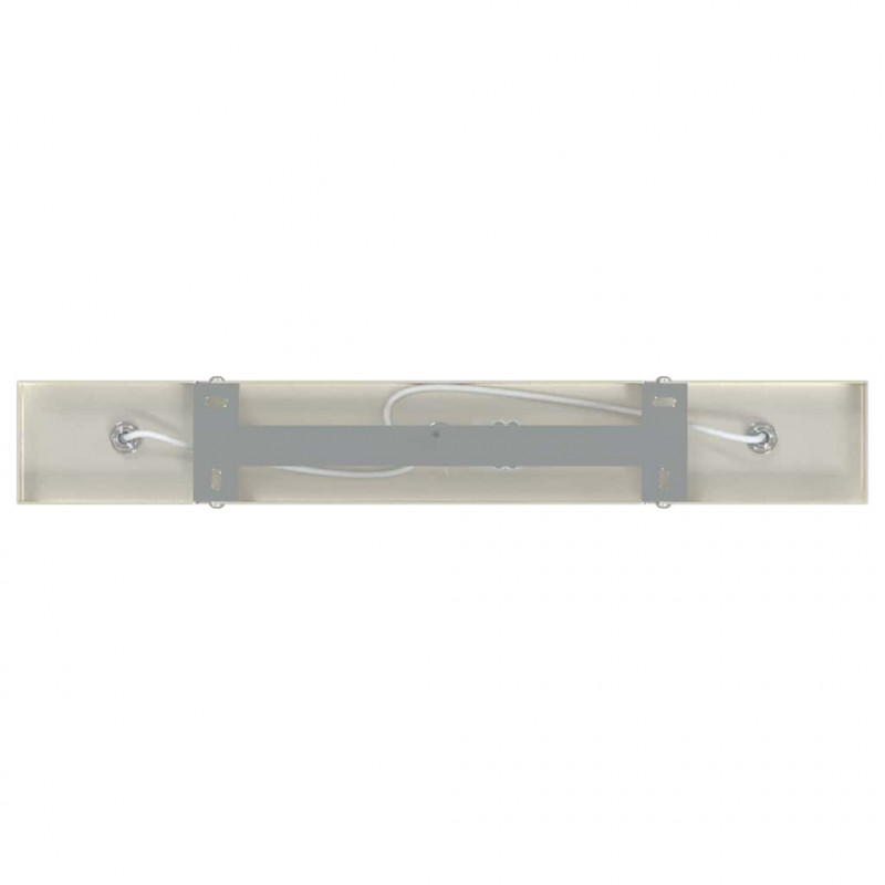 Reflektor sufitowy Z reflektorami Nikiel 38 x 6 x 16 cm Metal