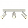 Reflektor sufitowy Z reflektorami Nikiel 38 x 6 x 16 cm Metal