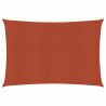 Żagiel przeciwsłoneczny, 160 g/m², terakotowy, 3,5x4,5 m, HDPE