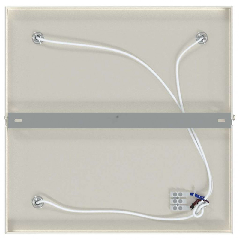 Reflektor sufitowy Z reflektorami Nikiel 26 x 26 x 16 cm Metal