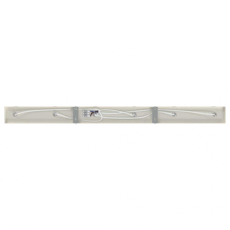 Reflektor sufitowy Z reflektorami Nikiel 73 x 6 x 16 cm Metal