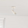 Reflektor sufitowy Z reflektorami Nikiel 8 x 8 x 10,5 cm Stal
