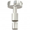 Reflektor sufitowy Z reflektorami Nikiel 25,5 x 8 x 11 cm Stal
