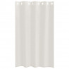 Firany Voile z zasłonami 2 pcs Kremowy 175 x 140 cm Poliester