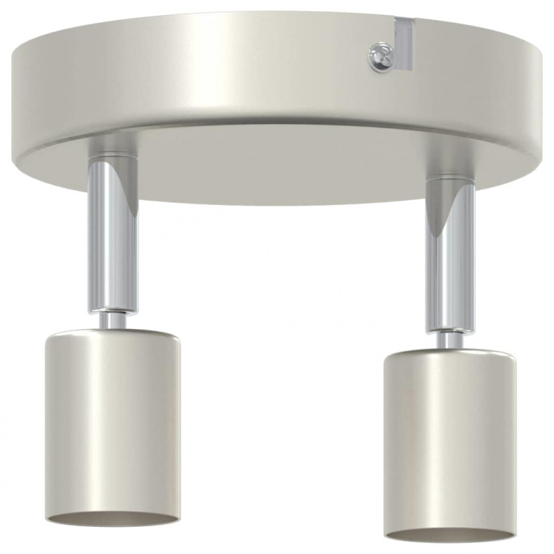 Reflektor sufitowy Z reflektorami Nikiel 12 x 8 cm Stal