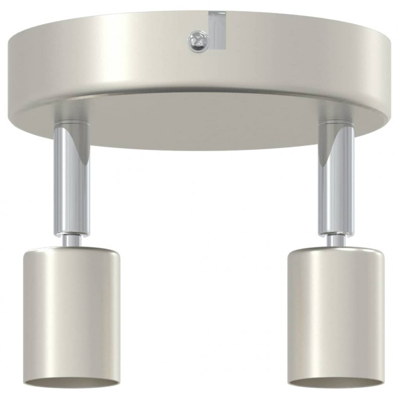 Reflektor sufitowy Z reflektorami Nikiel 12 x 8 cm Stal