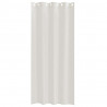 Firany Voile z zasłonami 2 pcs Kremowy 225 x 140 cm Poliester