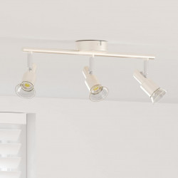 Reflektor sufitowy Nikiel 39 x 10,5 x 10,5 cm Stal