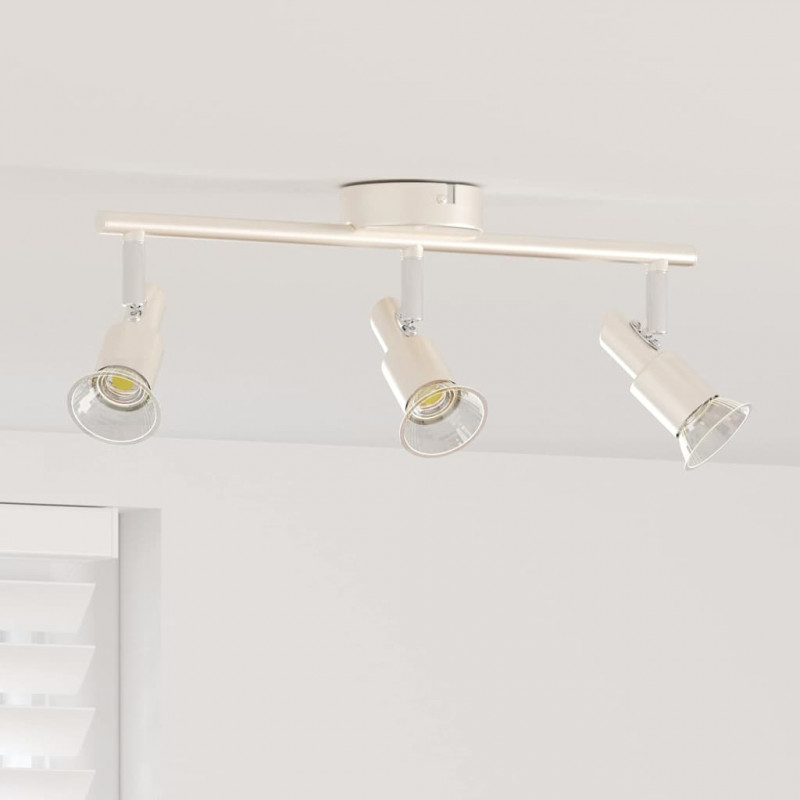 Reflektor sufitowy Nikiel 39 x 10,5 x 10,5 cm Stal