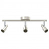Reflektor sufitowy Nikiel 39 x 10,5 x 10,5 cm Stal