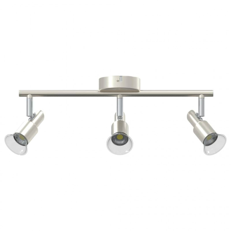 Reflektor sufitowy Nikiel 39 x 10,5 x 10,5 cm Stal