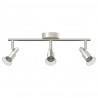 Reflektor sufitowy Nikiel 39 x 10,5 x 10,5 cm Stal