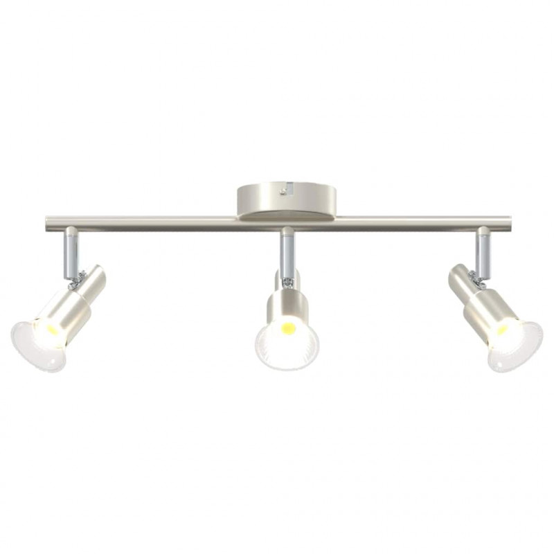 Reflektor sufitowy Nikiel 39 x 10,5 x 10,5 cm Stal