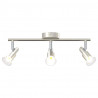 Reflektor sufitowy Nikiel 39 x 10,5 x 10,5 cm Stal