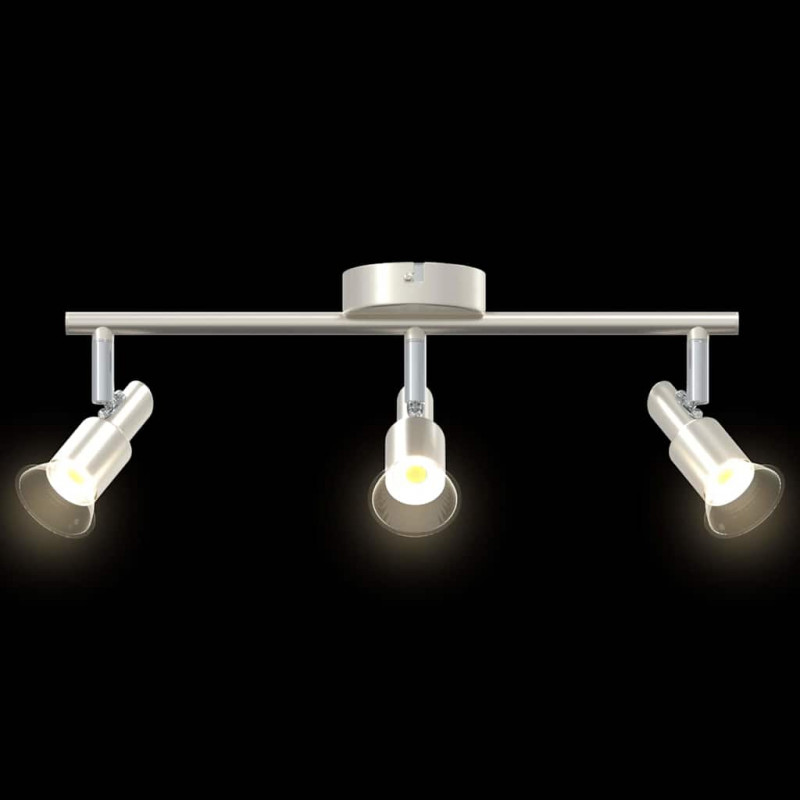 Reflektor sufitowy Nikiel 39 x 10,5 x 10,5 cm Stal
