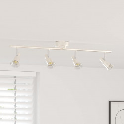 Reflektor sufitowy Z reflektorami Nikiel 70 x 9 x 12,5 cm Stal
