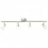 Reflektor sufitowy Z reflektorami Nikiel 70 x 9 x 12,5 cm Stal