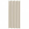 Firany Voile z zasłonami 2 pcs piaskowy 245 x 140 cm Poliester
