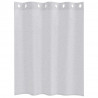 Firany Voile 2 pcs Jasnoszary 140 x 140 cm Poliester