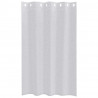 Firany Voile 2 pcs Jasnoszary 175 x 140 cm Poliester