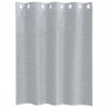 Firany Voile 2 pcs Ciemnoszary 140 x 140 cm Poliester