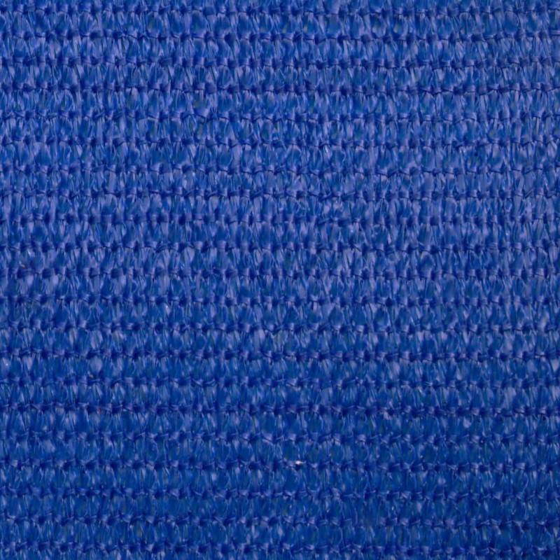Żagiel przeciwsłoneczny, 160 g/m², niebieski, 4x6 m, HDPE