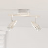 Reflektor sufitowy Z reflektorami Nikiel 27 x 10 x 12 cm Metal