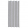 Firany Voile 2 pcs Ciemnoszary 260 x 140 cm Poliester