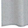 Firany Voile 2 pcs Ciemnoszary 260 x 140 cm Poliester