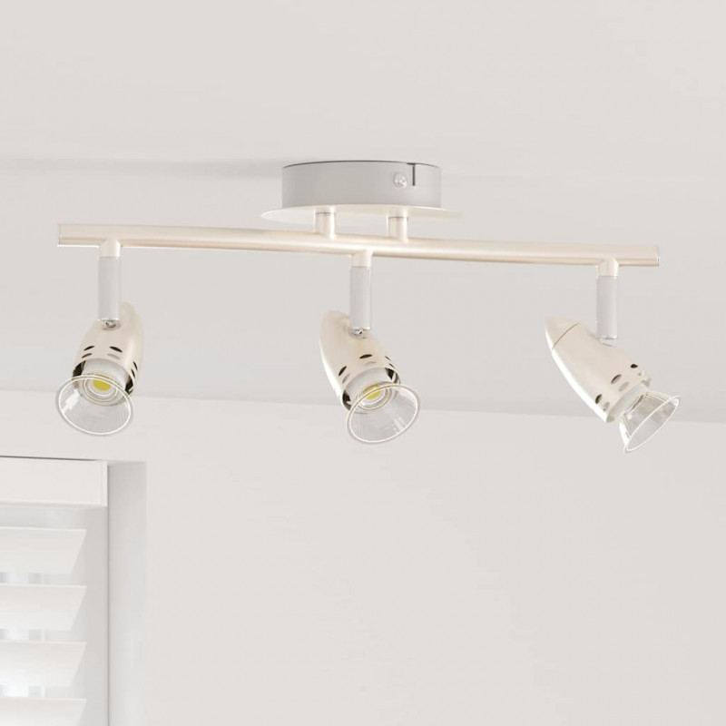 Reflektor sufitowy Nikiel 36,5 x 10 x 12,5 cm Metal
