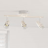 Reflektor sufitowy Nikiel 36,5 x 10 x 12,5 cm Metal