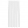 Firany Voile z zasłonami 2 pcs Biały 175 x 140 cm Poliester
