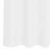 Firany Voile z zasłonami 2 pcs Biały 175 x 140 cm Poliester